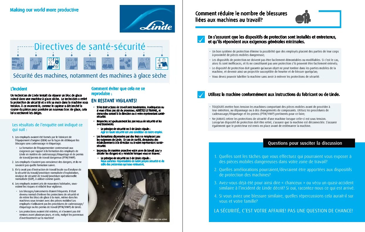 Linde safety doc